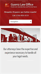 Mobile Screenshot of guerralawoffice.com